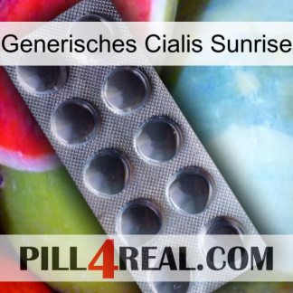 Generic Cialis Sunrise 30